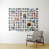 Ultra Epische 98-foto-collagefeestje Wandkleed (In Situ (horizontaal))