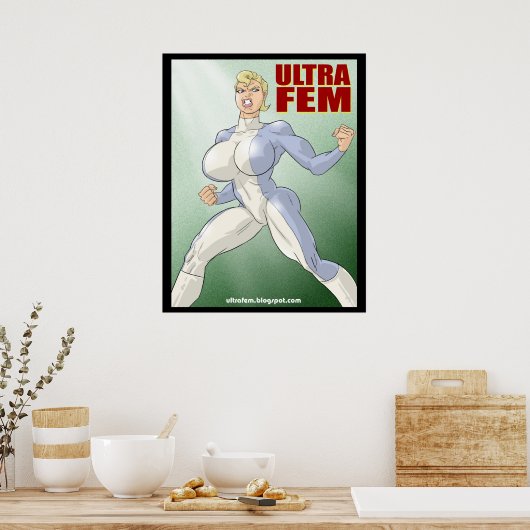 Ultra Fem 22x28 poster (Keuken)