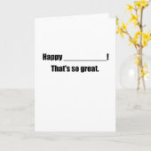 Ultra generieke groeten kaart (Gele Bloem)