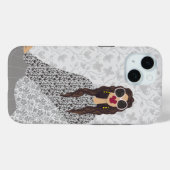 Ultra Glamour Mode Illustratie Kunst Case-Mate iPhone Case (Achterkant (horizontaal))