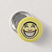 Ultra Happy Face-Button Ronde Button 3,2 Cm (Voorkant /achterkant)