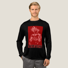 Ultra Intensity Design Anime Fitness - Trainingsfo Tri-Blend Shirt