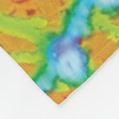 Ultra Kaleidoscope Fleece Blanket Deken (Hoek)