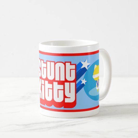 Ultra Kawaii Cadeaus Stunt Kat Koffiemok (Voorkant rechts)