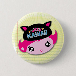 Ultra Kawaii - Girl Button