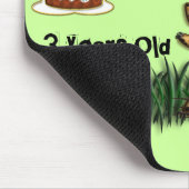 Ultra Leuke Leopard Safari Verjaardag Uitnodiginge Muismat (Hoek)