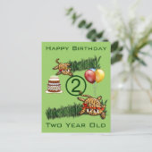 Ultra Leuke Leopard Safari Verjaardag Uitnodiginge Uitnodiging Briefkaart (Staand voorkant)