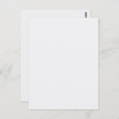 Ultra Light Gray Minimal Background Briefkaart (Voorkant / Achterkant)
