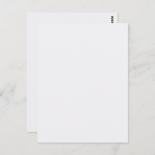 Ultra Light Gray Minimal Background Briefkaart (Voorkant / Achterkant)