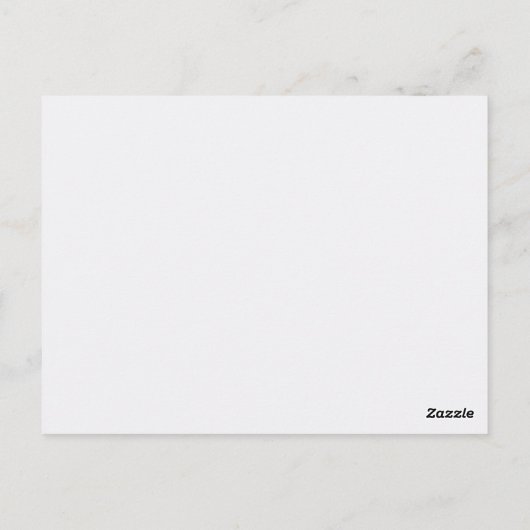Ultra Light Gray Minimal Background Briefkaart (Achterkant)