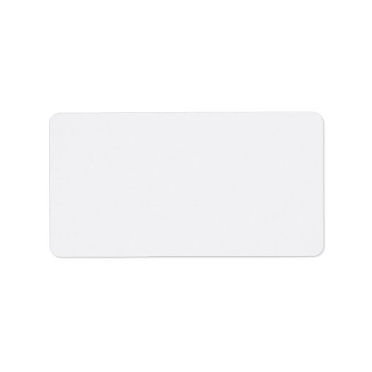 Ultra Light Gray Minimal Background Etiket (Voorkant)