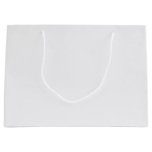 Ultra Light Gray Minimal Background Groot Cadeauzakje (Voorkant)