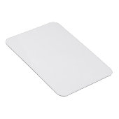 Ultra Light Gray Minimal Background Magneet (Rechterzijde)