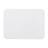 Ultra Light Gray Minimal Background Magneet (Horizontaal)