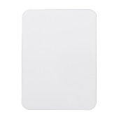 Ultra Light Gray Minimal Background Magneet (Verticaal)