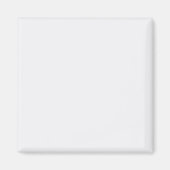 Ultra Light Gray Minimal Background Magneet (Voorkant)