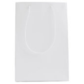 Ultra Light Gray Minimal Background Medium Cadeauzakje (Voorkant)