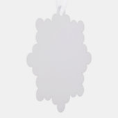 Ultra Light Gray Minimal Background Ornament Kaart (Rechts)