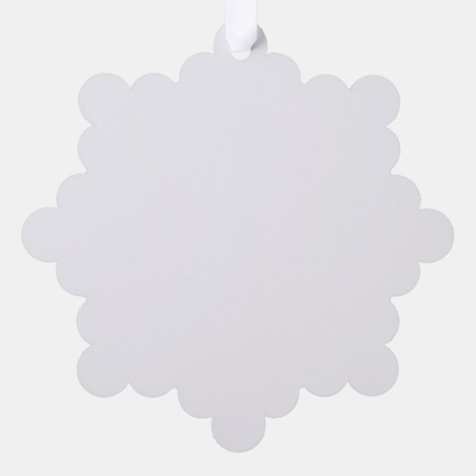 Ultra Light Gray Minimal Background Ornament Kaart (Achterkant)