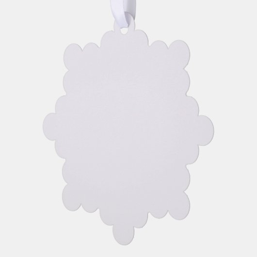 Ultra Light Gray Minimal Background Ornament Kaart (Links)