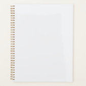 Ultra Light Gray Minimal Background Planner (Voorkant)