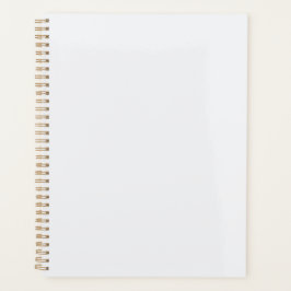 Ultra Light Gray Minimal Background Planner