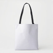 Ultra Light Gray Minimal Background Tote Bag (Voorkant)