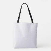 Ultra Light Gray Minimal Background Tote Bag (Achterkant)