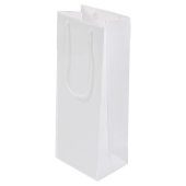 Ultra Light Gray Minimal Background Wijn Cadeautas (Voorkant Gekanteld)