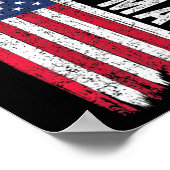 ULTRA MAGA American Flag Patriotic Agenda Poster (Hoek)