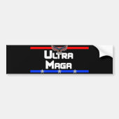 Ultra Maga Bumpersticker (Voorkant)