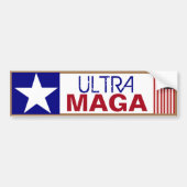 Ultra Maga Bumpersticker (Voorkant)
