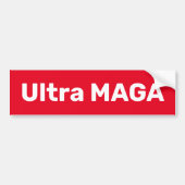 Ultra MAGA-Bumpersticker Bumpersticker (Voorkant)