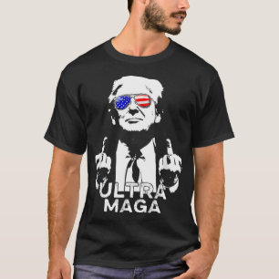 Ultra Maga Eagle Grappig Anti Biden Amerikaanse vl T-shirt