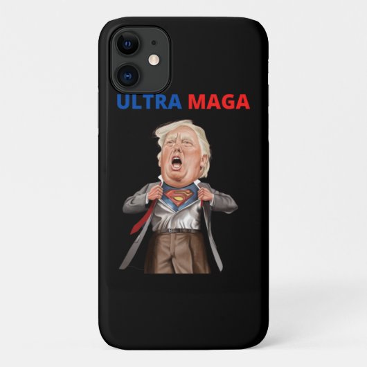 Ultra Maga , en de grote maankoning Case-Mate iPhone Case (Achterkant)