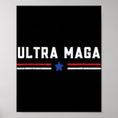 Ultra MAGA en Proud of It Anti-Biden Poster (Voorkant)