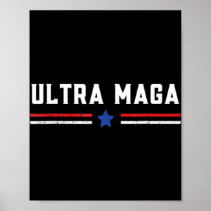 Ultra MAGA en Proud of It Anti-Biden Poster