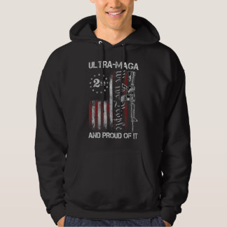 Ultra Maga en Proud of It Anti-Biden Shirten ons F Hoodie