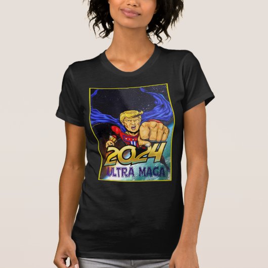 Ultra MAGA Fun Pro Trump Maga Super Ultra Maga T-shirt (Voorkant)