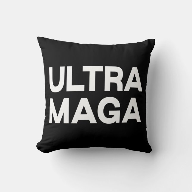Ultra Maga Fun Quote Kussen (Voorkant)