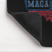 Ultra MAGA Fun Trendy Women Mannen retro US Flag Muismat (Hoek)
