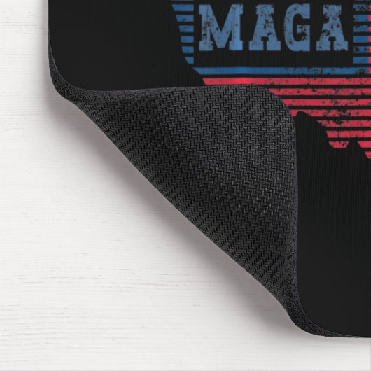 Ultra MAGA Fun Trendy Women Mannen retro US Flag Muismat (Hoek)