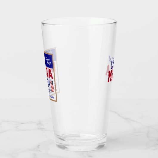 Ultra Maga Glas (Rechts)