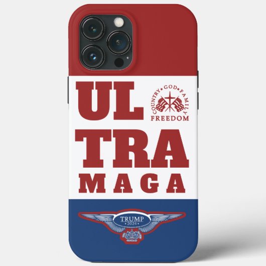 ULTRA MAGA GOD FAMILIY COUNTRUMP 2024 Case-Mate iPhone CASE (Achterkant)