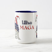 Ultra MAGA kabouters Tweekleurige Koffiemok (Center)