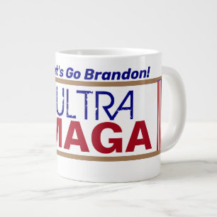 Ultra Maga Let's Go Brandon Grote Koffiekop