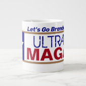 Ultra Maga Let's Go Brandon Grote Koffiekop (Voorkant)