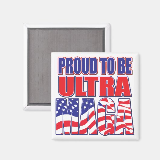 Ultra-MAGA Magneet (Voorkant / Achterkant)