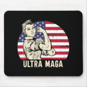 Ultra Maga Messy Bun  Muismat (Voorkant)