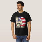 Ultra Maga Messy Bun  T-shirt (Voorkant volledig)
